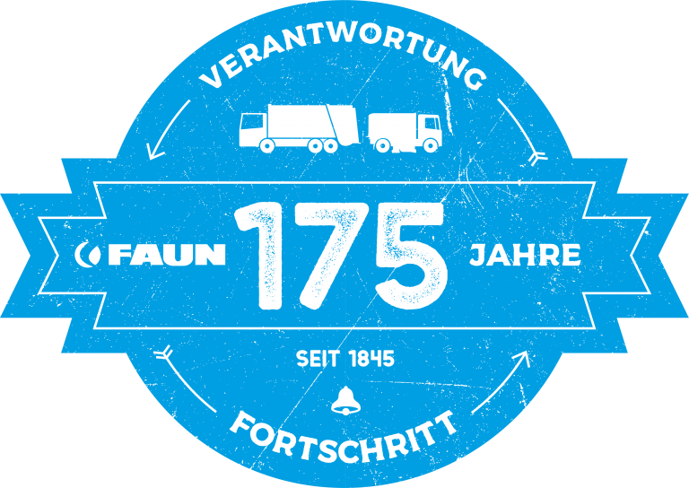 Logo 175 Jahre FAUN